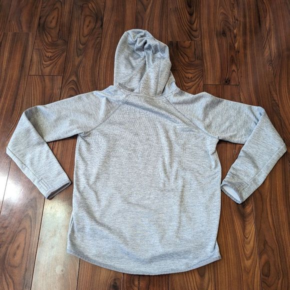 EUC Under Armour Cold Gear Storm Hooded Sweatshirt Women's Size Small Gray - Picture 11 of 14